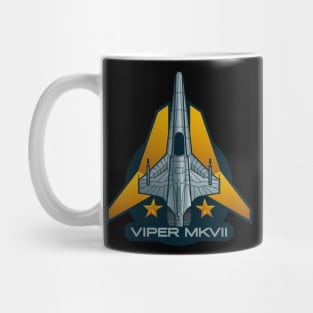 Battlestar Galactica Viper Mark VII Squadron Logo Mug